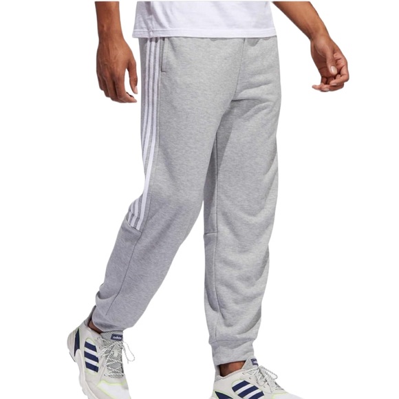 Adidas - Men’s Fleece Joggers - Picture 2 of 5